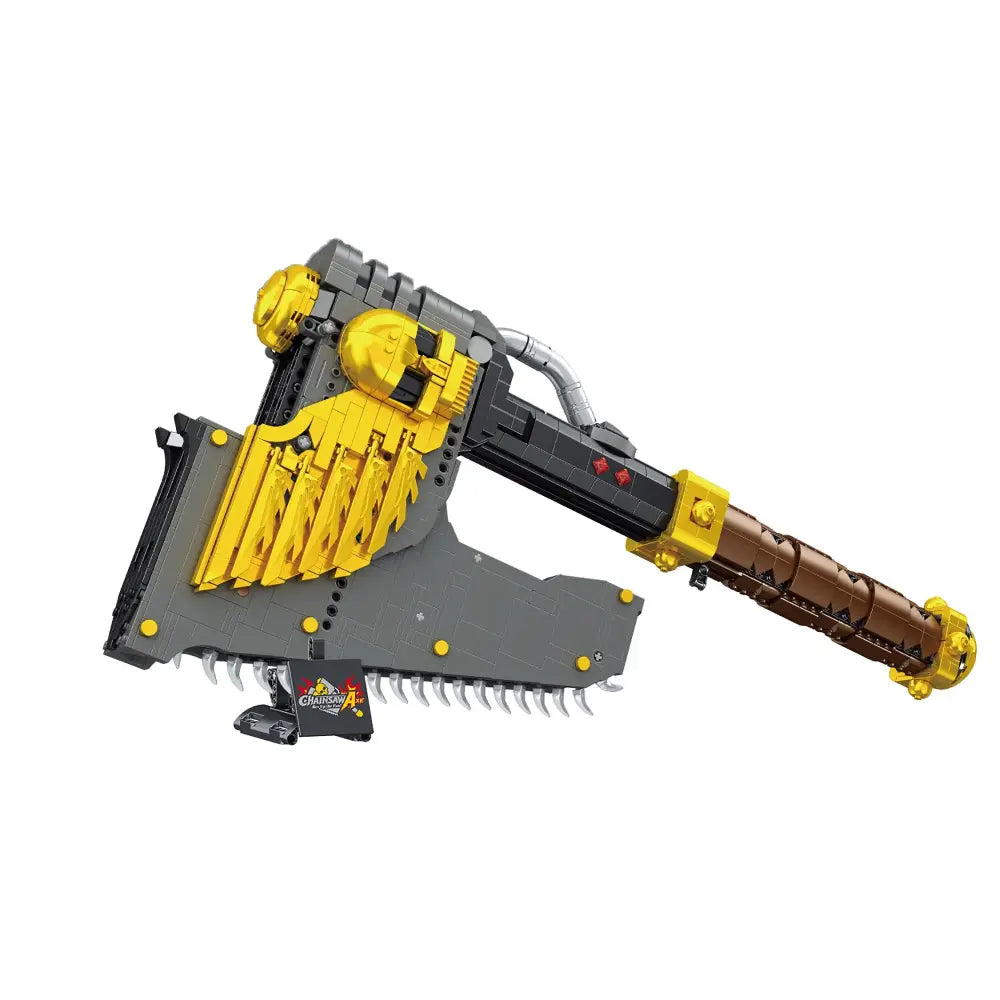 Motorized Electric Chainsaw Axe 1600pcs by Power Blockz