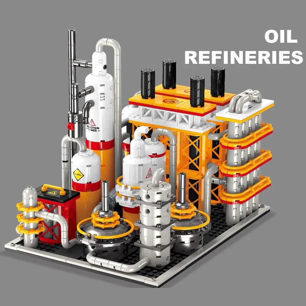 Jiestar JJ9221 - Offshore Oil Platform - vue 10 | Power Blockz