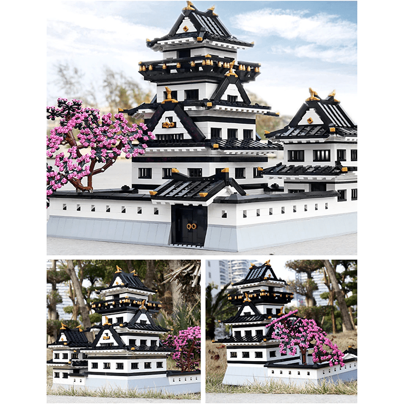 Mould King 22006 - Himeji Castle - vue 2 | Power Blockz