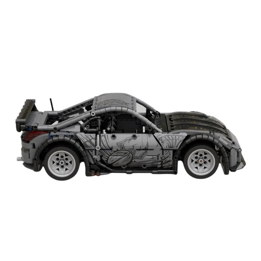 MOC-220078 - Takashi's Drift King 350Z - vue 5 | Power Blockz