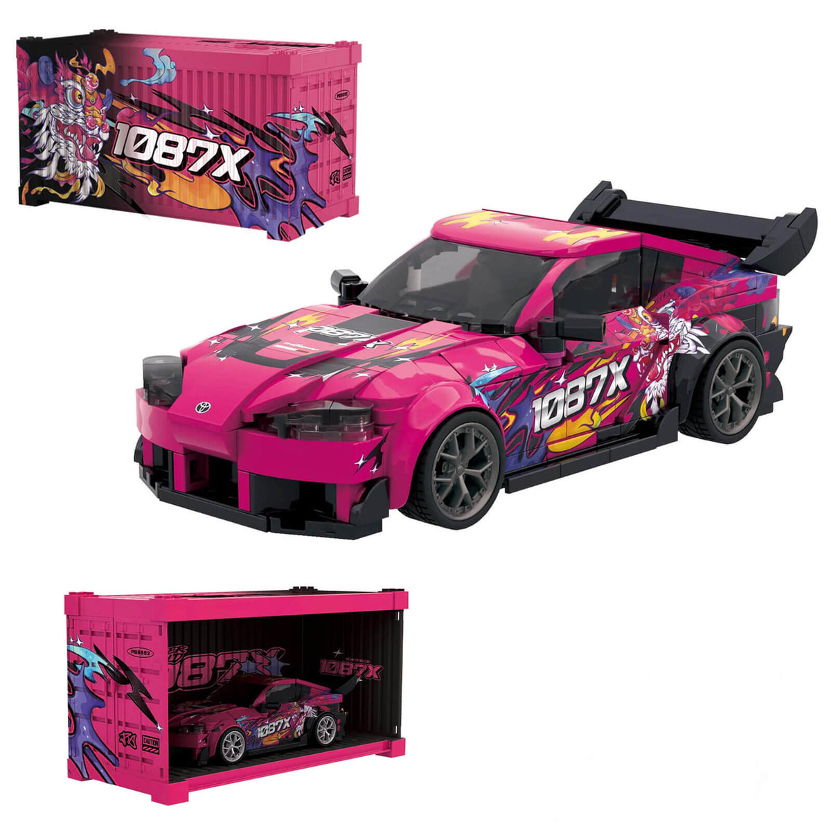 PB8852 with our box - Toyota Supra A90 - vue 2 | Power Blockz