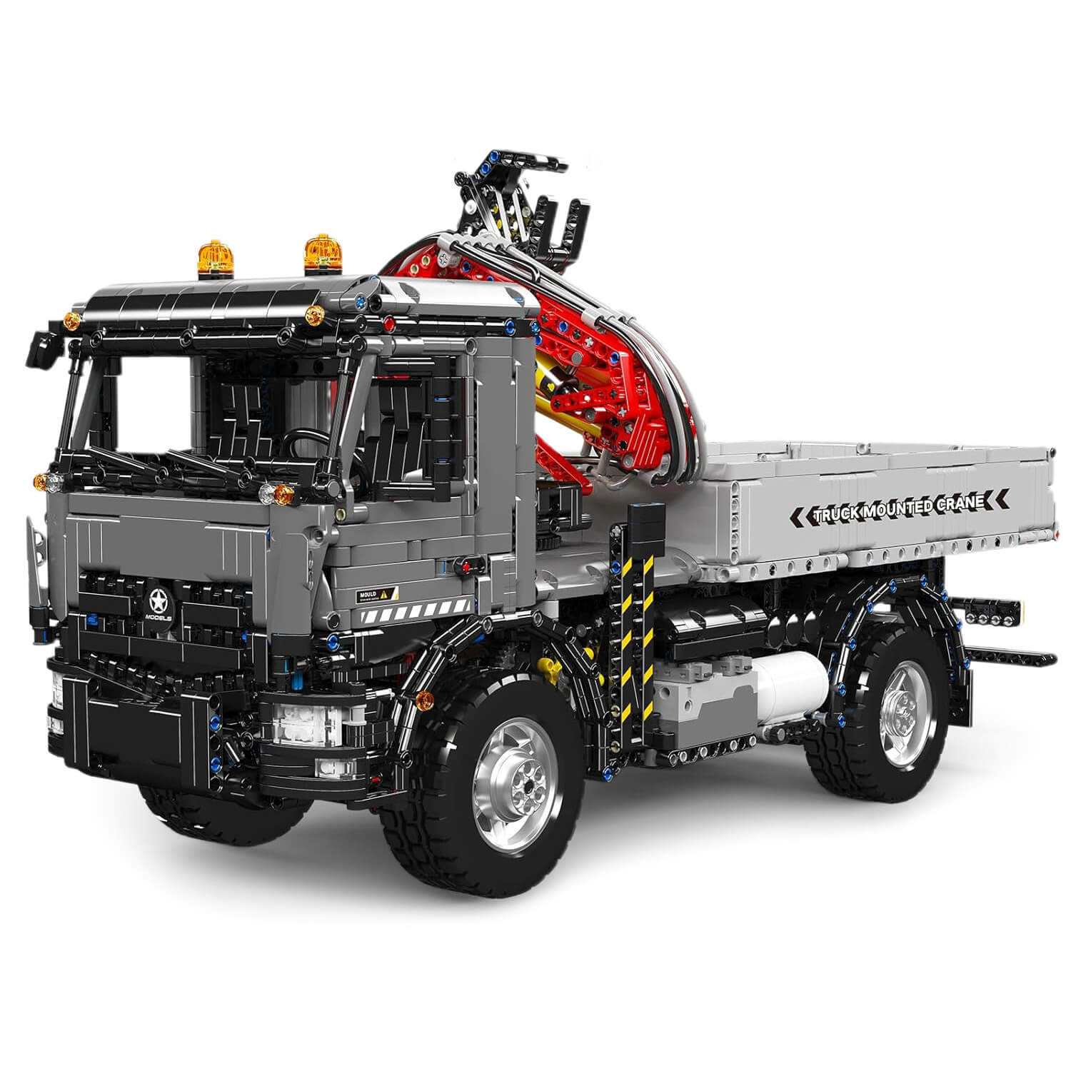 Mould King 19016 - Motorized Truck-Mounted Crane | Power Blockz