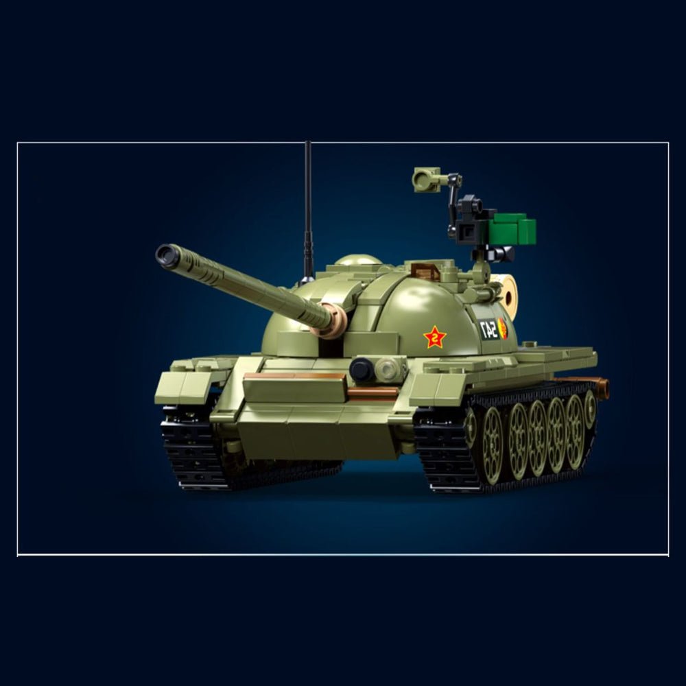 Sluban M38-B1135 - T54S Medium Tank - vue 4 | Power Blockz