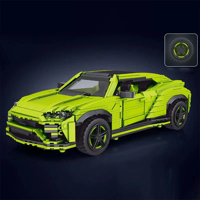 Mould King 10019 - Twin-Turbo Italian SUV - vue 6 | Power Blockz