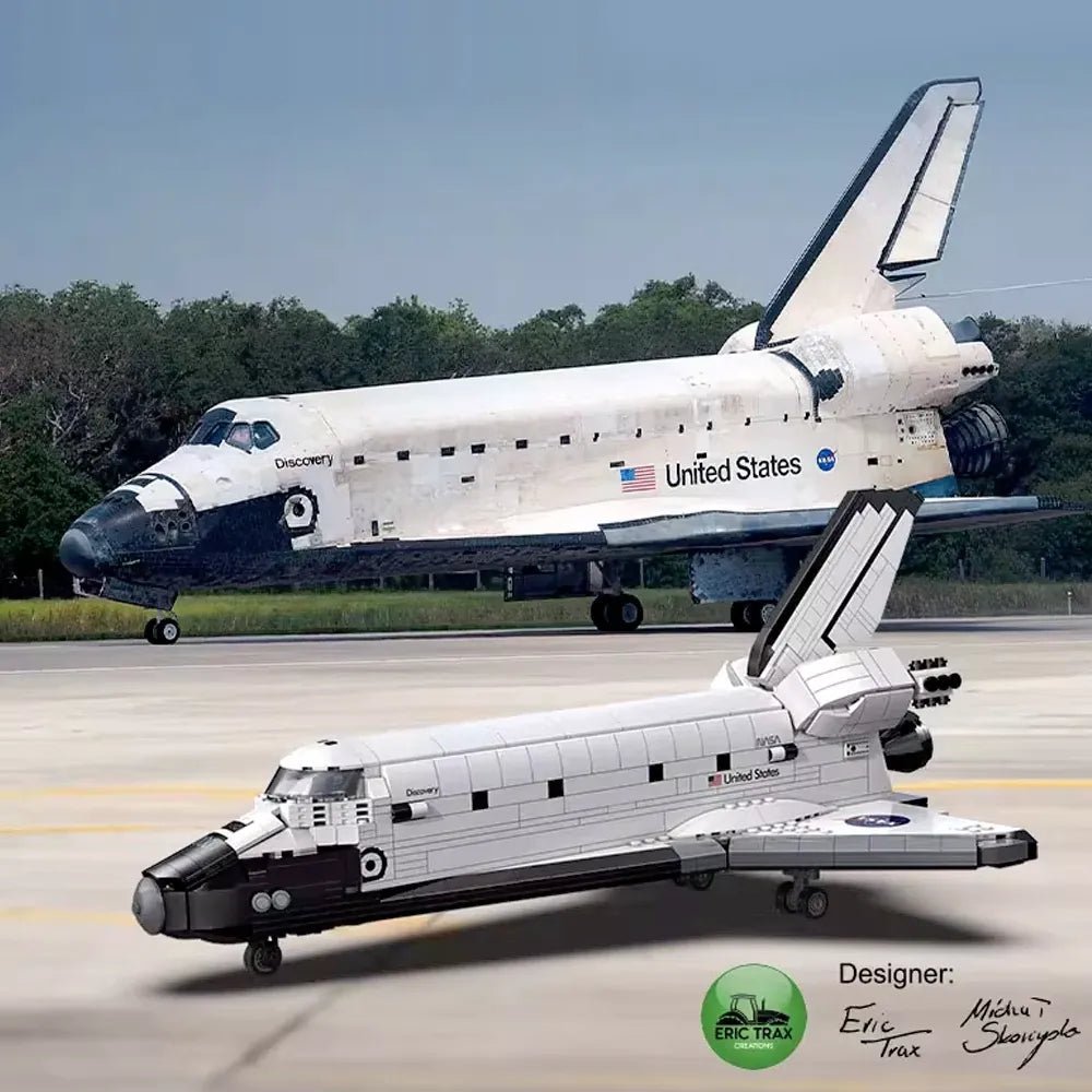 CaDa C56052W - Orbiter Space Shuttle - vue 5 | Power Blockz