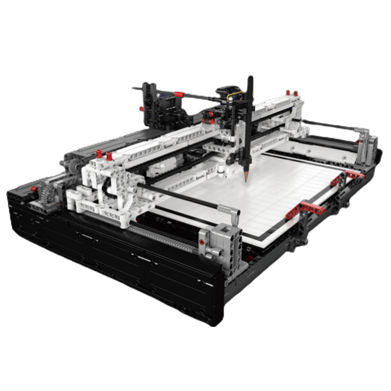 Mould King 13181 - The App Controlled Plotter - vue 2 | Power Blockz