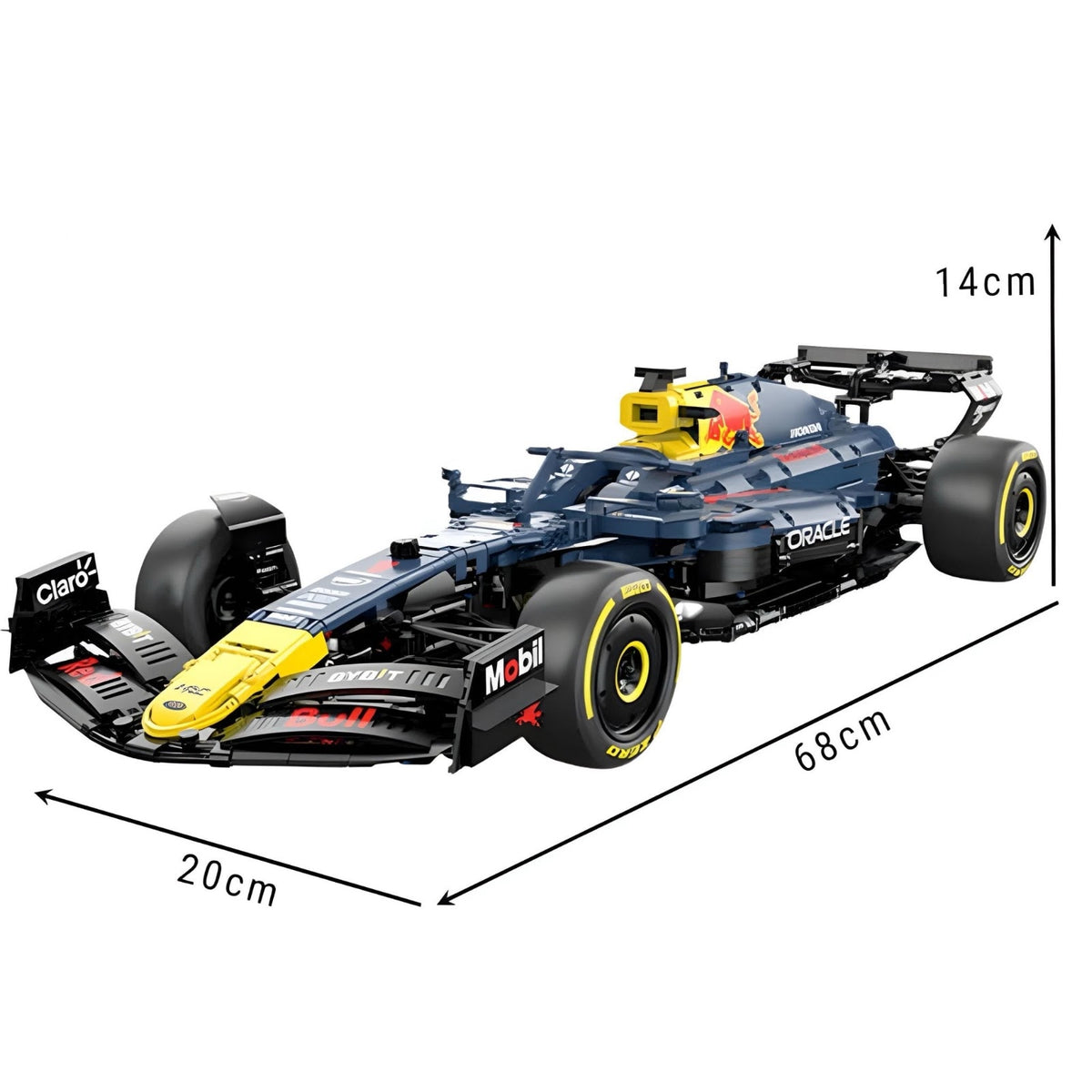 Rastar 92400 - 2023 RB19 Formula 1 Racer - vue 17 | Power Blockz