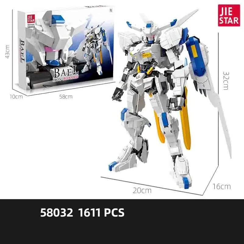 Super Hero Bael Mecha Robot Warrior Bricks Toy - Super Hero Bael Mecha Robot Warrior Bricks Toy - vue 6 | Power Blockz