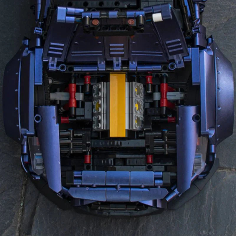 KBOX 10221 - Static Version - Stanced R35 GTR Godzilla Twin-Turbo - vue 6 | Power Blockz