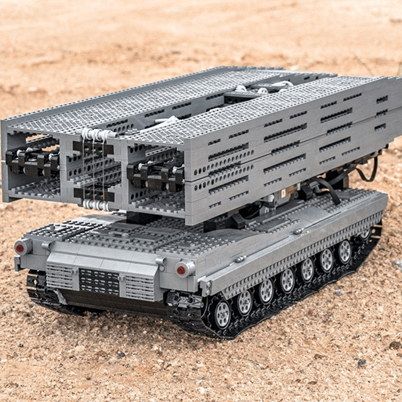 Mould King 20002 - Remote Controlled Abrams Bridge Layer - vue 9 | Power Blockz