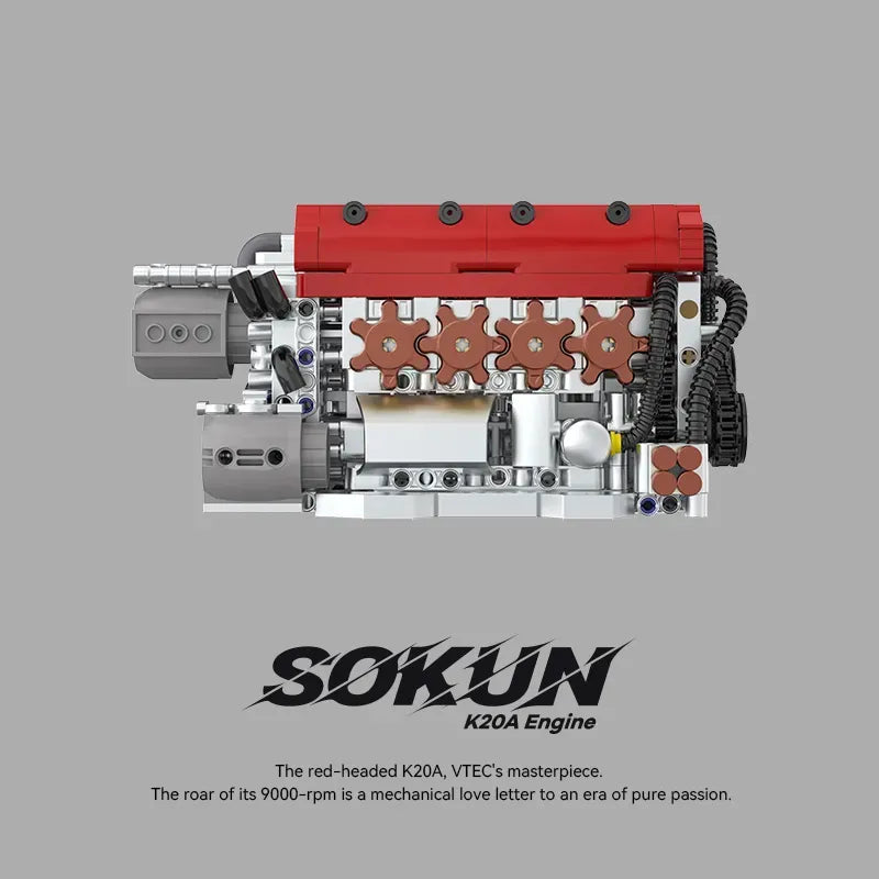 PB8860 - JDM K20A Engine - vue 9 | Power Blockz
