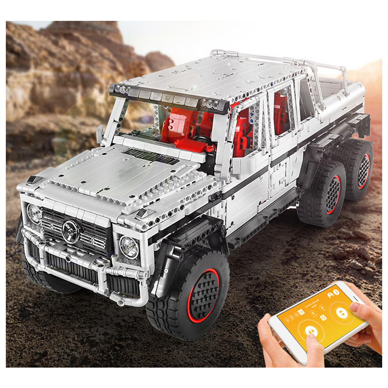 Mould King 13061 - German 6x6 G63 Remote Control - vue 2 | Power Blockz