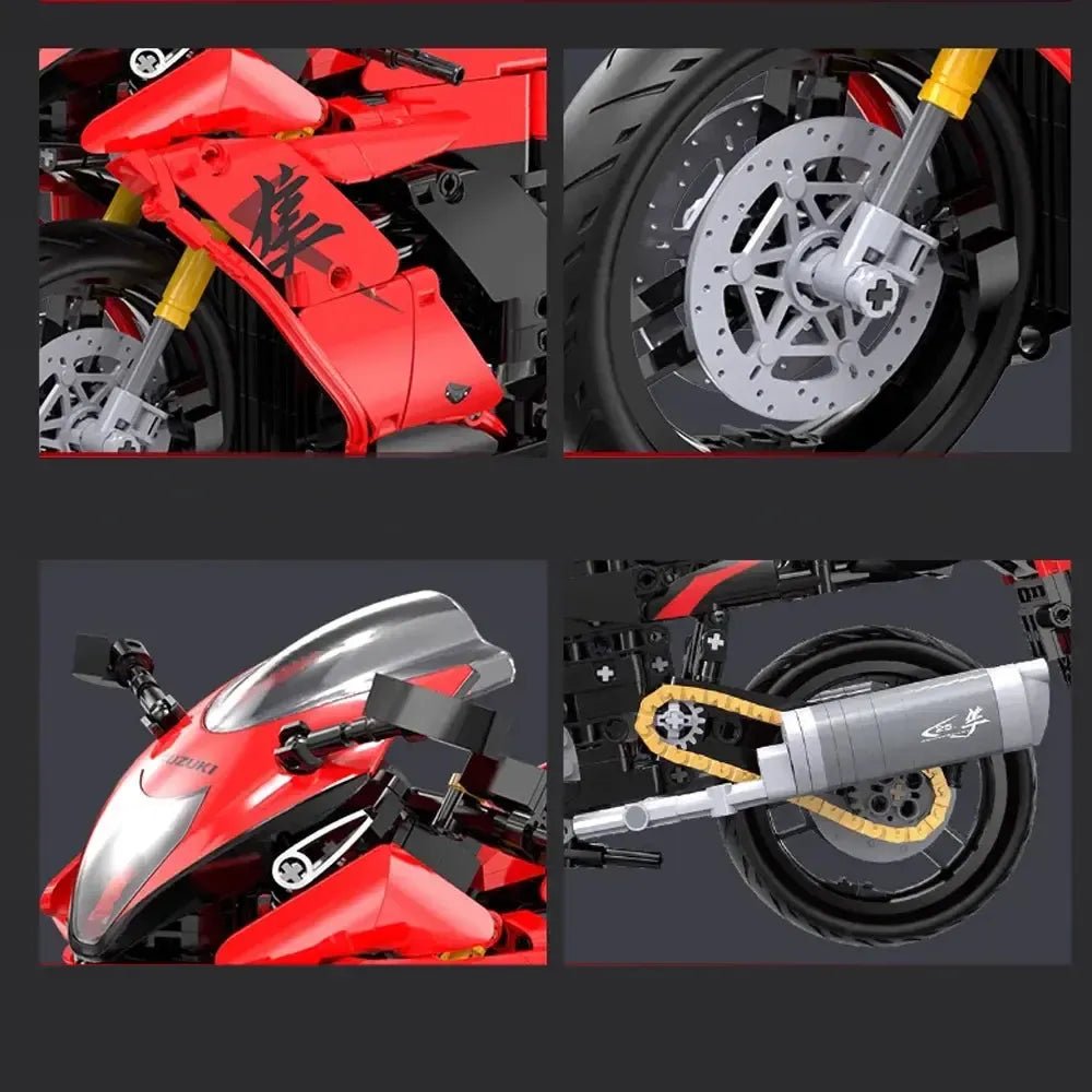 CaDa C64051 - Suzuki Hayabusa - vue 6 | Power Blockz
