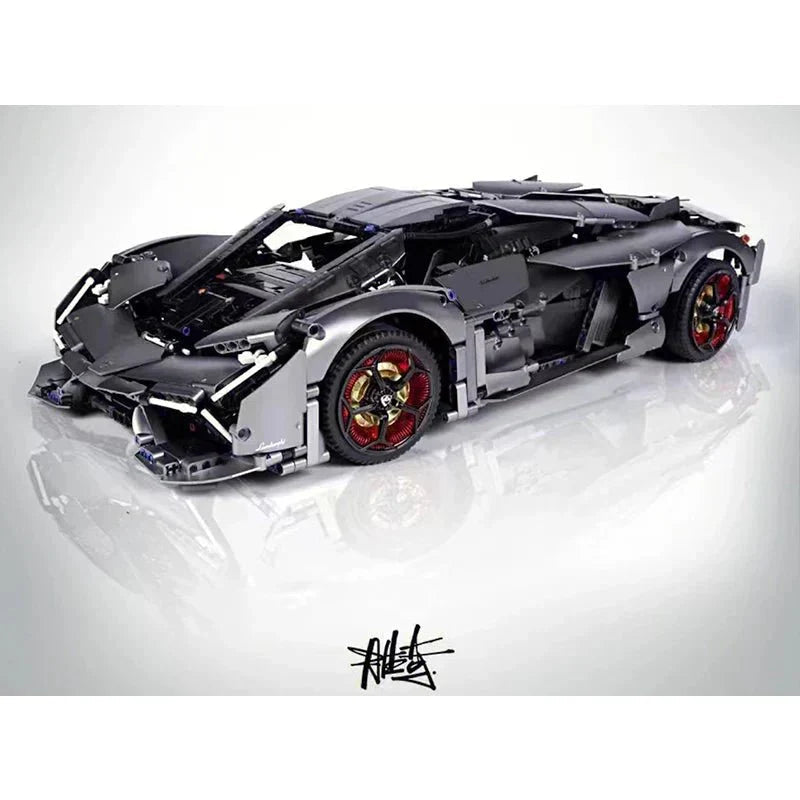 KBOX 10246B - Static Version - Futuristic Electric Hypercar Concept - vue 5 | Power Blockz