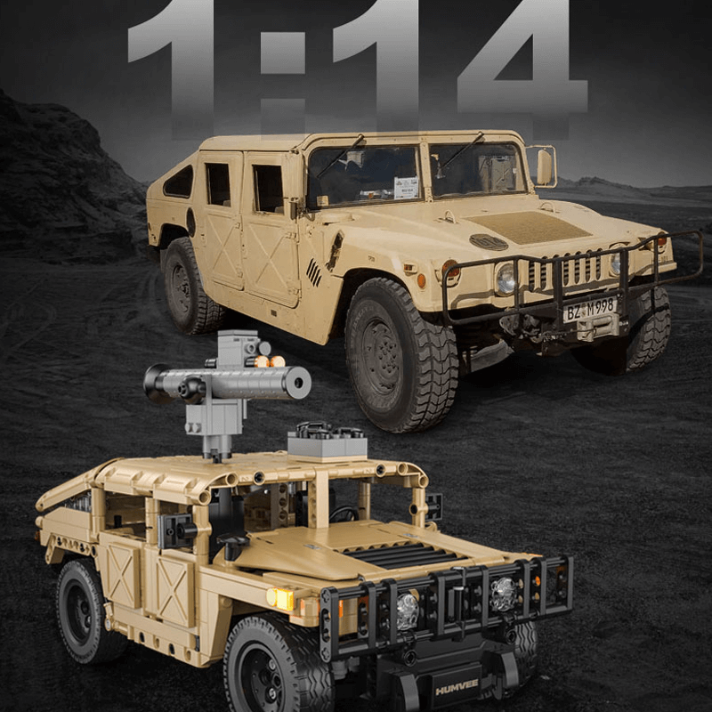CaDa C51202W - Remote Controlled Hummer H2 - vue 7 | Power Blockz