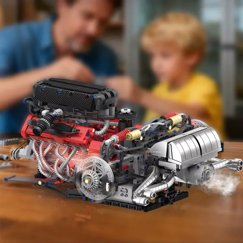 K96211 - Motorized Italian V12 Powertrain - vue 9 | Power Blockz
