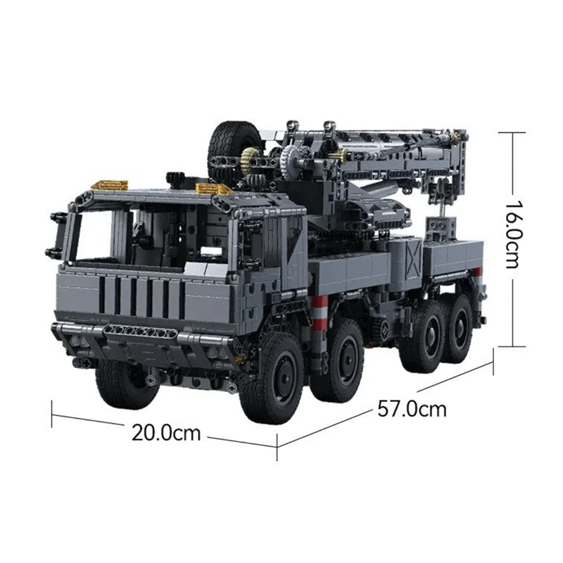 CaDa C61507W - Static Version - Mobile Crane Truck - vue 2 | Power Blockz