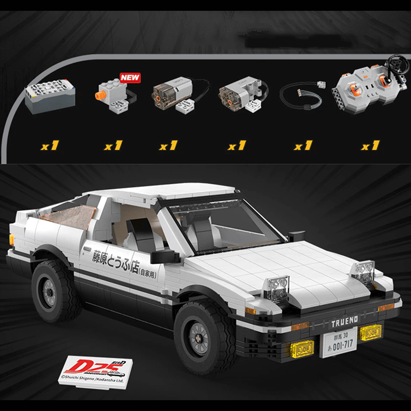 C61024W - Static - Toyota A86 Trueno JDM Drift - vue 13 | Power Blockz