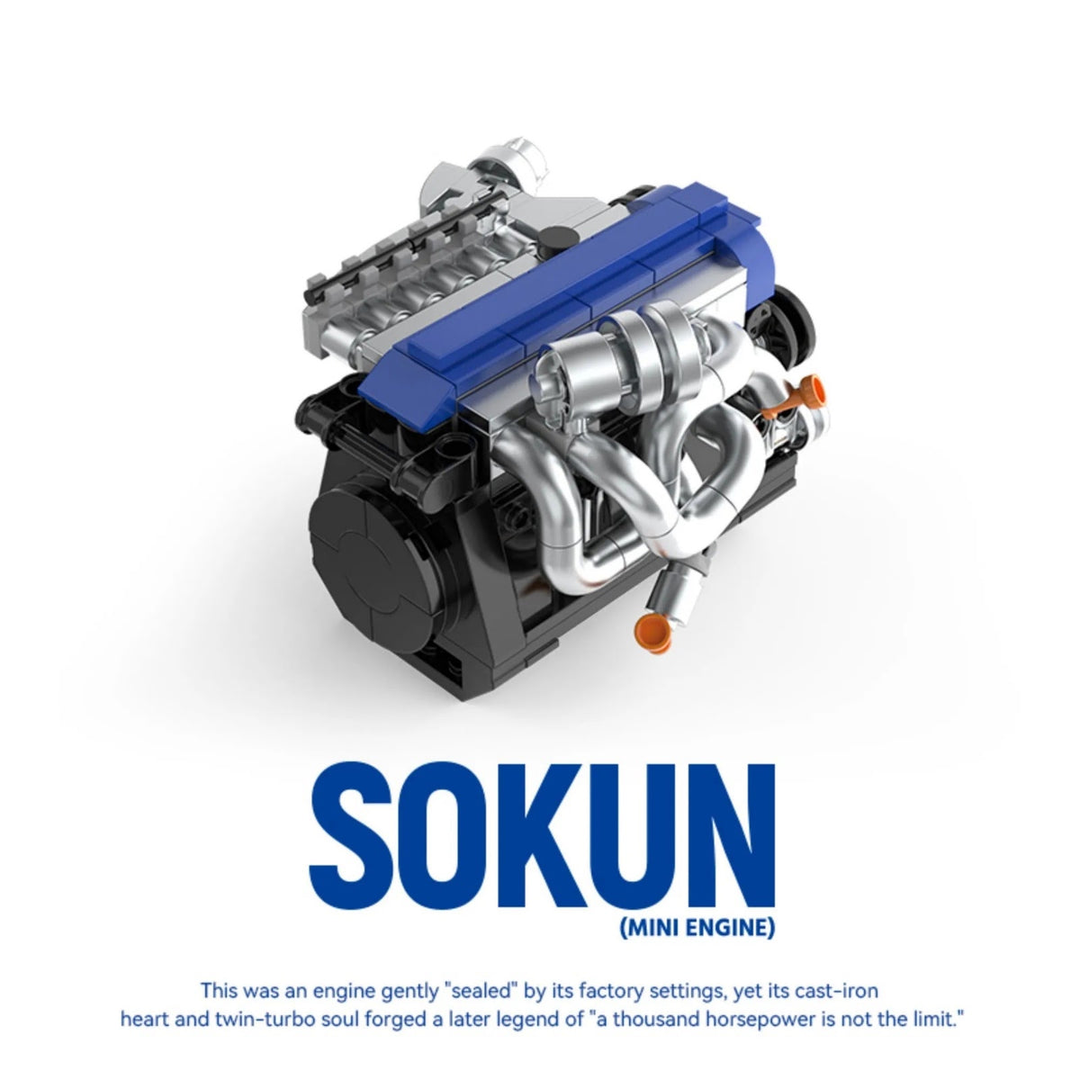 POWERBUILD PB8869A - Toyota 2JZ-GTE Engine - vue 5 | Power Blockz
