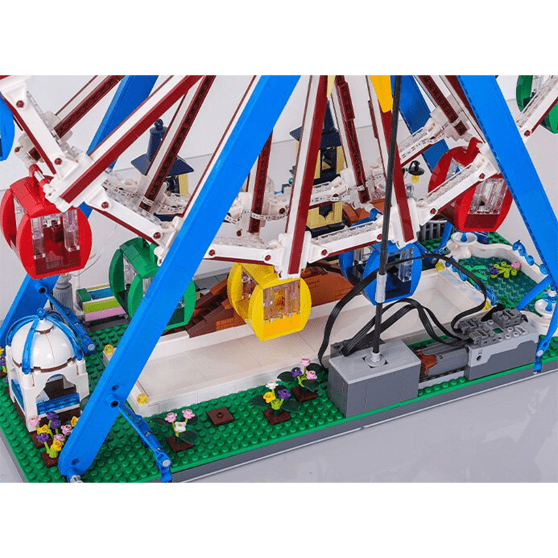 Mould King 11006 - Motorised Ferris Wheel - vue 4 | Power Blockz