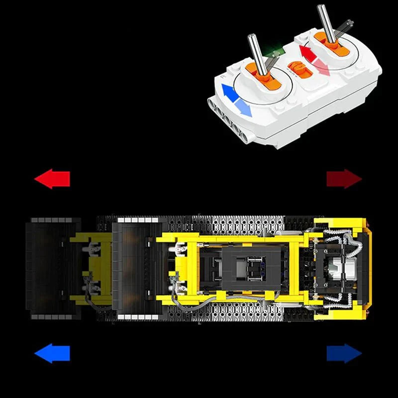 Happy Build YC-22007 - RC Compact Track Loader - vue 3 | Power Blockz