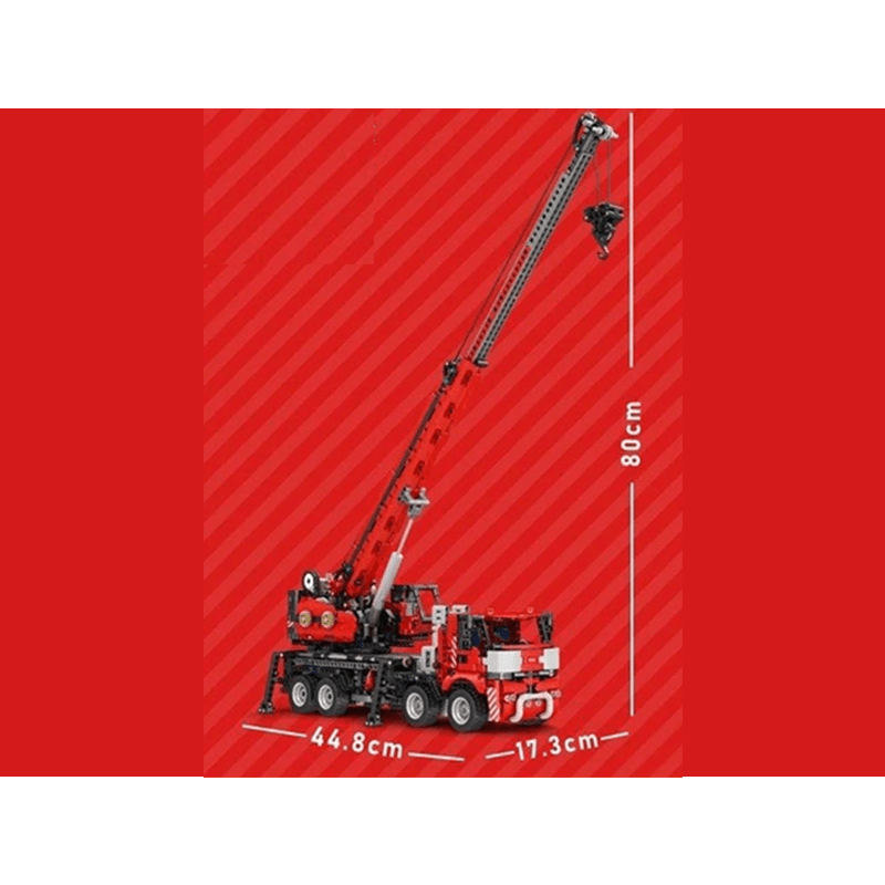 Decool 22003 - RC Mobile Crane - vue 8 | Power Blockz