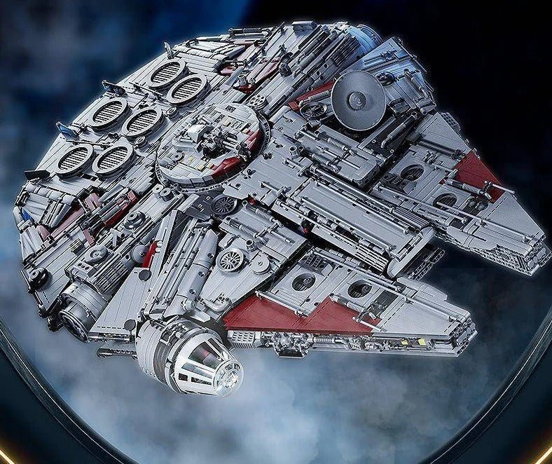 KBOX K10521 - Galaxy Freighter Ultimate with Lighting - vue 12 | Power Blockz
