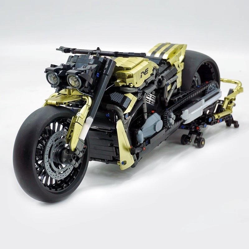 Night Rod Special | 2427pcs - Black - Night Rod Special - vue 5 | Power Blockz