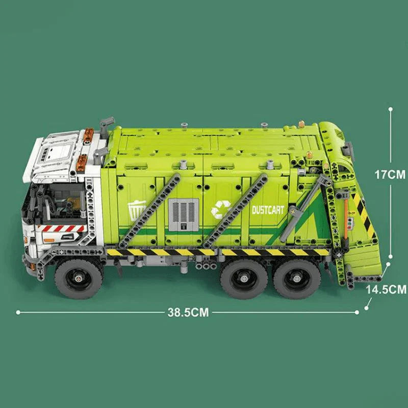Reobrix 22022 - Urban Waste Collection Truck - vue 2 | Power Blockz