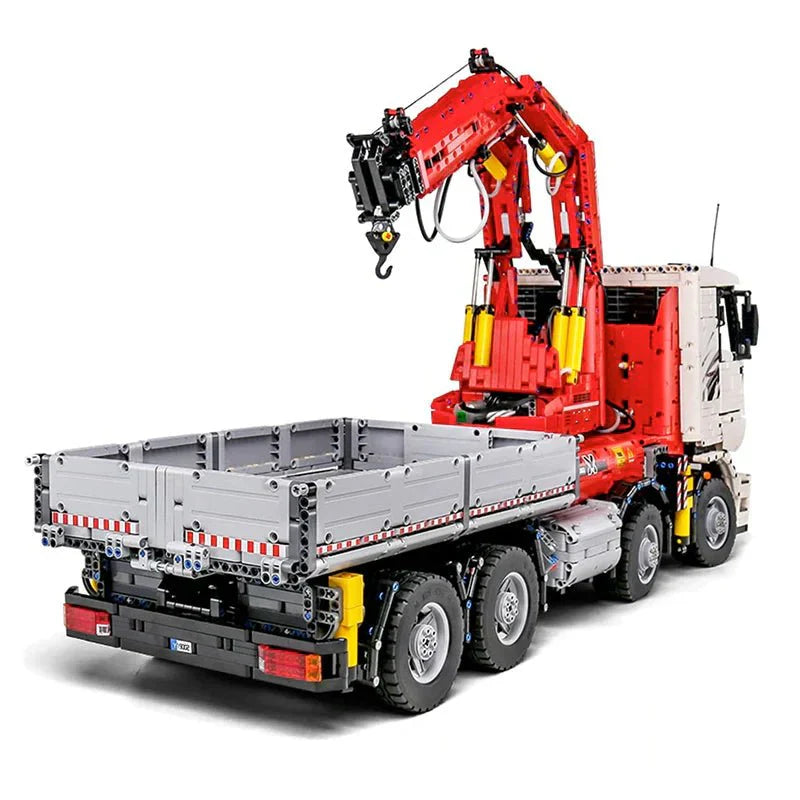 Mould King 19002 - RC Heavy-Duty Crane Truck - vue 2 | Power Blockz