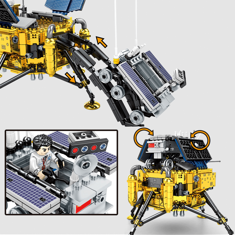 Sembo 203301 - Lunar Probe - vue 3 | Power Blockz
