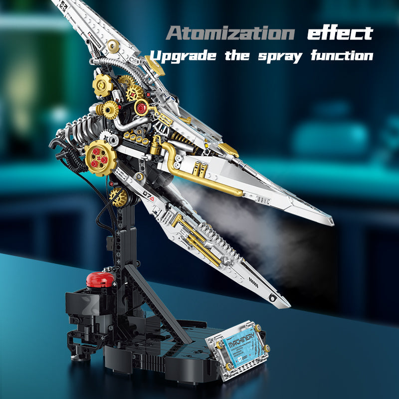 Xinzhuan XZ0007 - Cyber Pterosaurs Head - vue 5 | Power Blockz