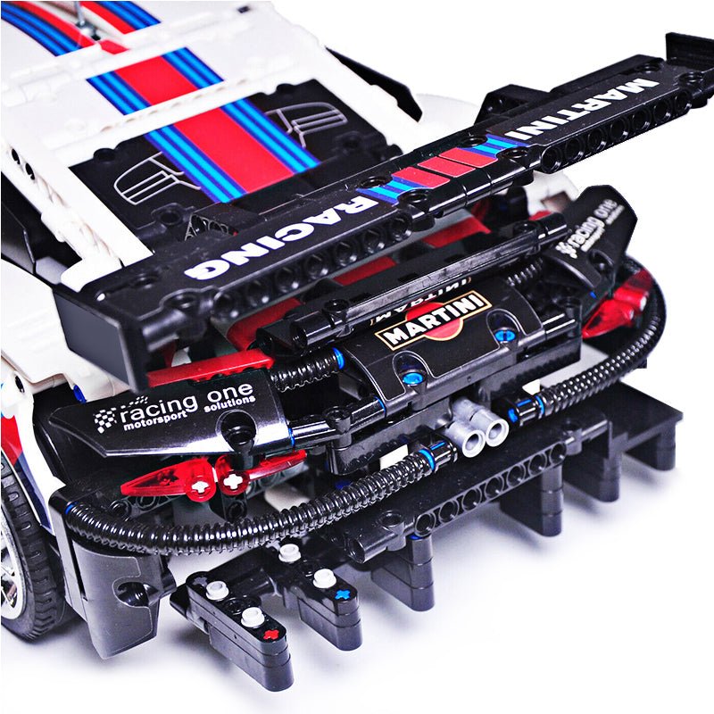 Lepin 42096 - 911 RSR Martini - vue 4 | Power Blockz