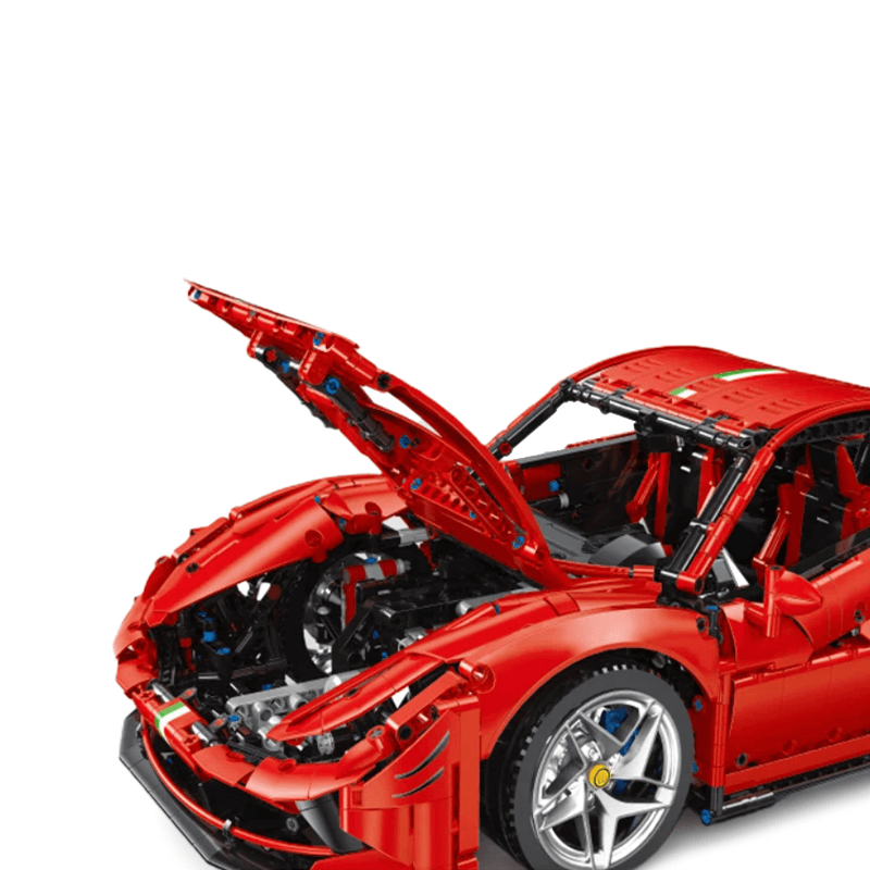 Jiestar JD018 - Static Version - Italian F8 Spider - vue 4 | Power Blockz