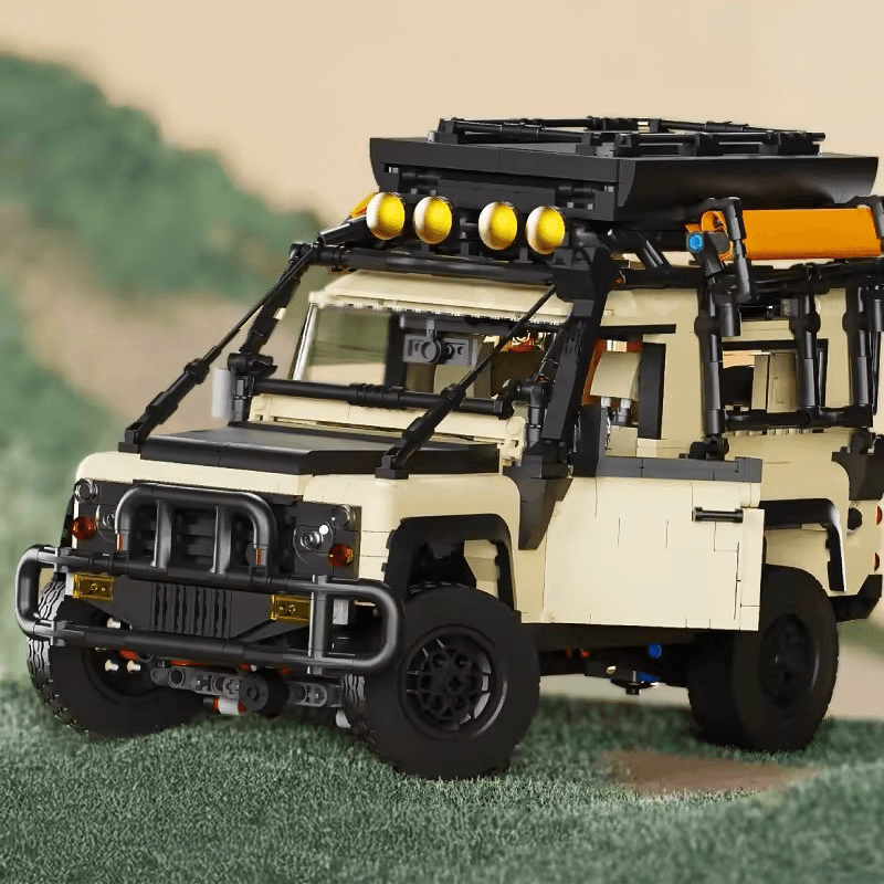 NEXUX D8101 - British All-Terrain Defender 4x4 - vue 2 | Power Blockz