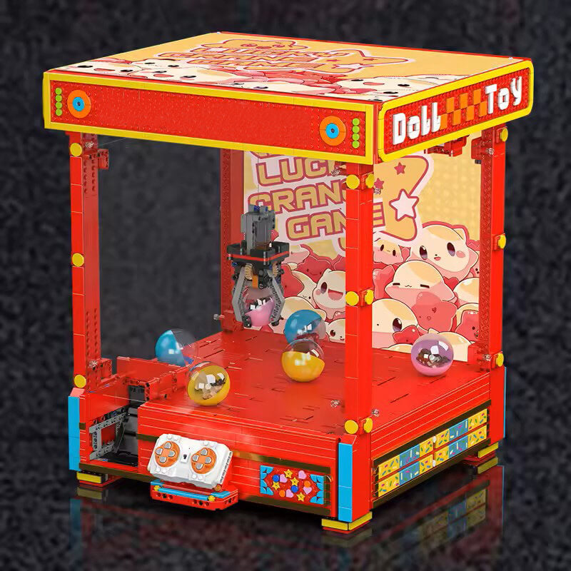 Mould King 10189 - Light-Up Claw Arcade Machine - vue 4 | Power Blockz