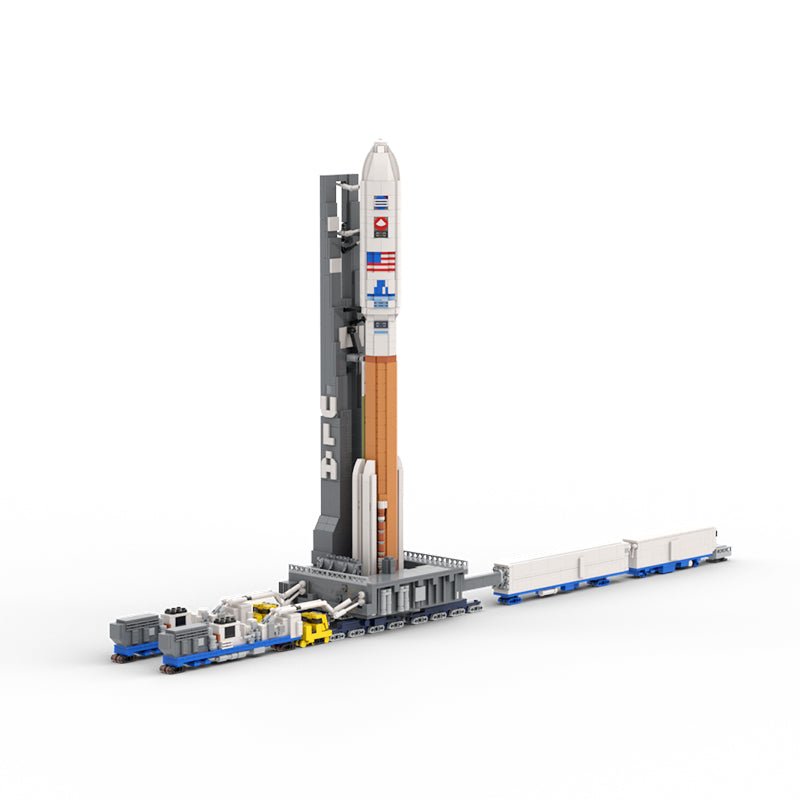 Gobricks MOC-121937 - Atlas V Launchpad | Power Blockz