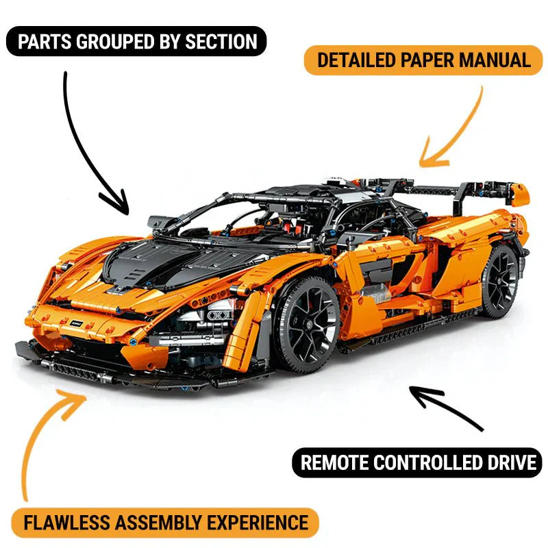 TGL T5013 - Static Version - Track-Spec Senna GTR - vue 7 | Power Blockz