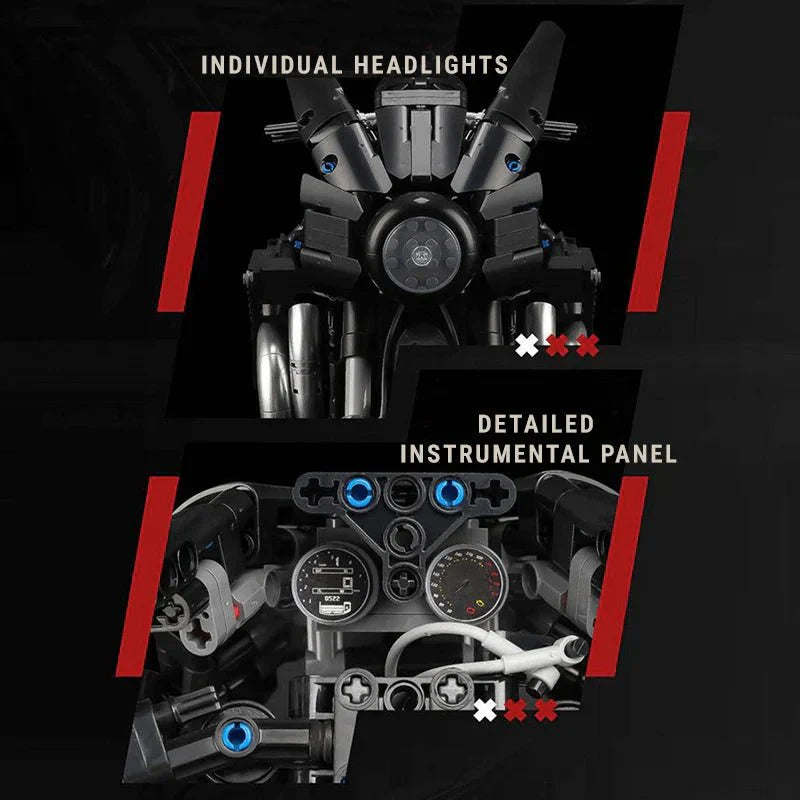 KBOX 10518 - Stealth Shadow Street Bike - vue 4 | Power Blockz