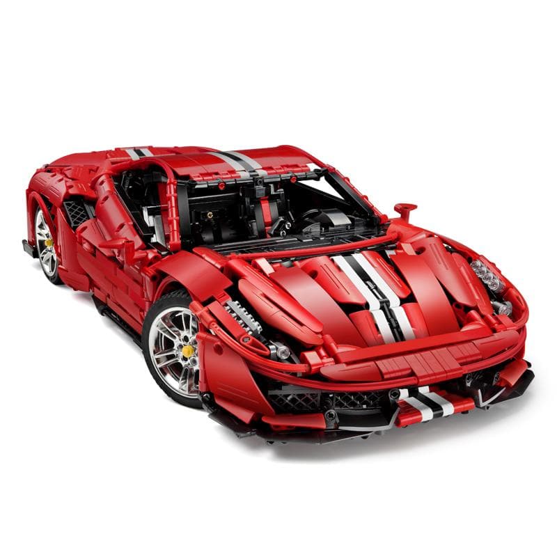 V8 488 Italian Supercar Red - vue 10