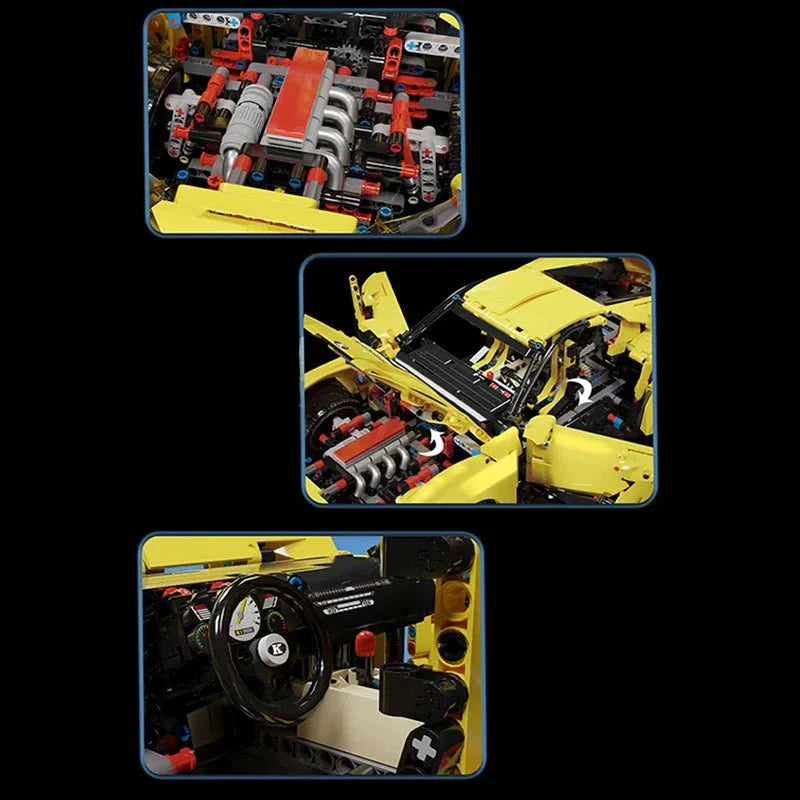 KBOX 10249 - Static Version - Stanced Supra 2JZ Turbo Sport Coupe - vue 4 | Power Blockz