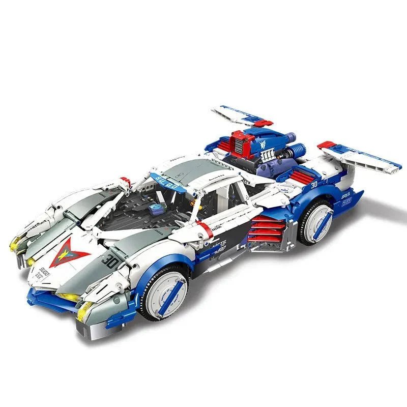 Jiestar 92033 SUGO Asurada G.S.X - Futuristic Cyber GP Prototype | Power Blockz