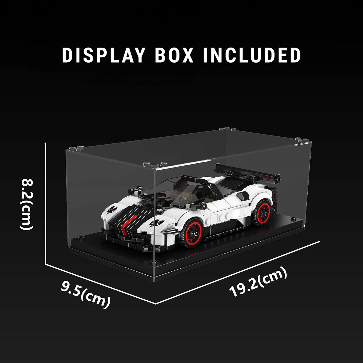 Mould King 27093 - Exclusive Italian V12 Hypercar - vue 5 | Power Blockz