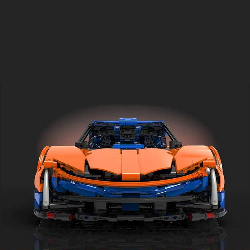 Mould King 13098 - British Sabre Racer Remote Control - vue 3 | Power Blockz