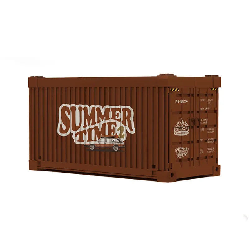 Power Build PB8824 - Retro Camper Wagon - vue 11 | Power Blockz