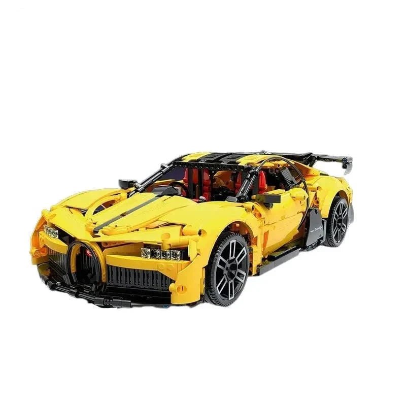 TGL T5027 - Yellow - Yellow Quad-Turbo W16 Hyper GT | Power Blockz