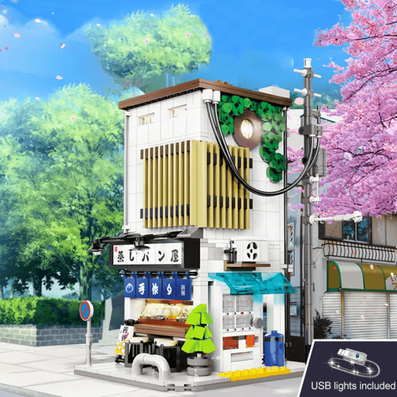 CaDa C66006W - Japanese Steamed Bun House - vue 3 | Power Blockz