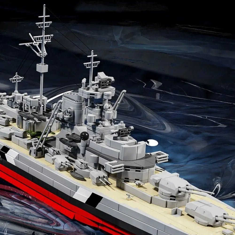 12GO 98005 - WWII Battleship 1940 - vue 4 | Power Blockz