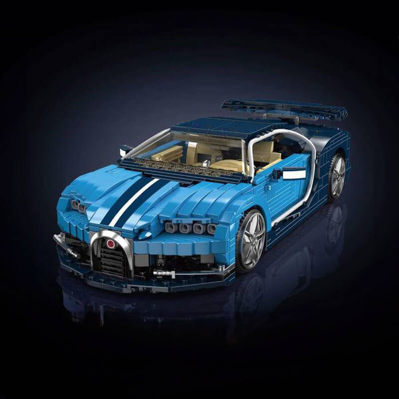 Mould King 10111 - W16 Hypercar - vue 4 | Power Blockz