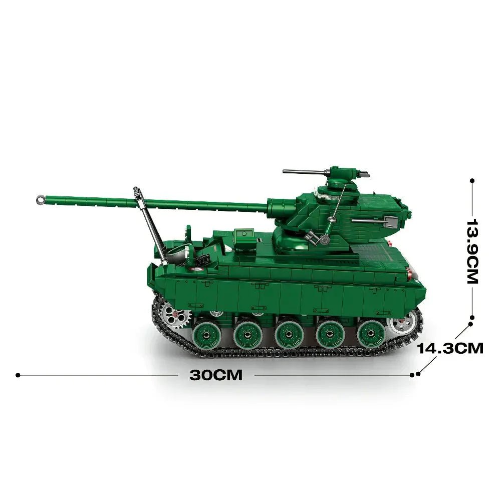 Reobrix 77033 - Light Recon Tank - vue 6 | Power Blockz